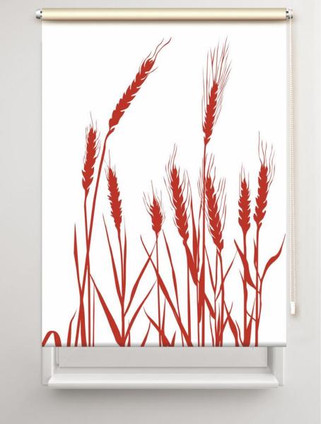 Rollo cereal 24 - blanco pfeffer, Rollo, Motivrollo, Rollo mit Druck, Fotorollo, bedrucktes Rollo, Fensterrollo,verdunkelndes Rollo, Sonnenschutz Rollo